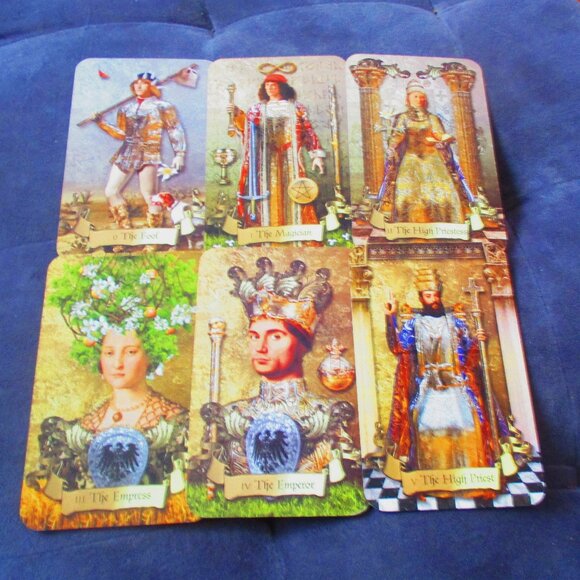 The Love Tarot Liz Dean 50 Ways to Divine Love Major Arcana Deck - Picture 4 of 8